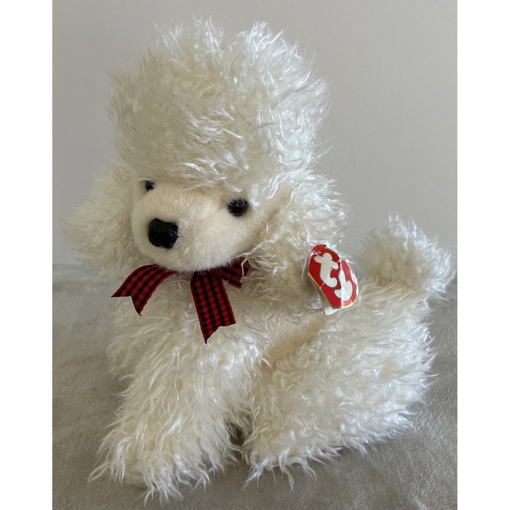 Ty Plush Classic 1994 Pierre Poodle Dog 2nd Gen